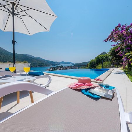 Villa Mardia- Sea View Infinity Pool Built 2023 Zaton  Exterior foto