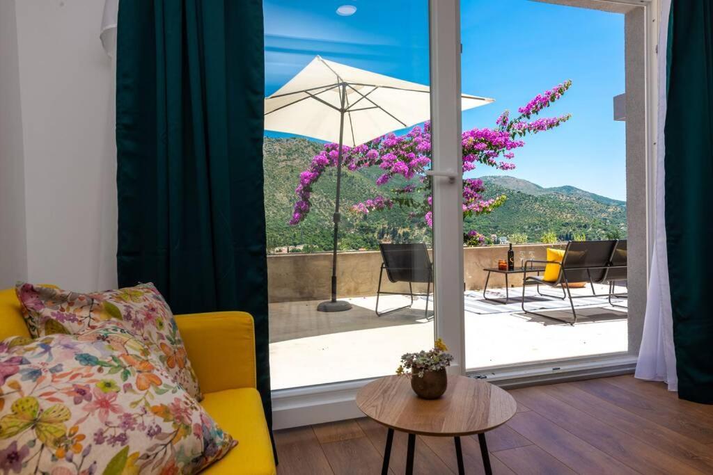 Villa Mardia- Sea View Infinity Pool Built 2023 Zaton  Exterior foto