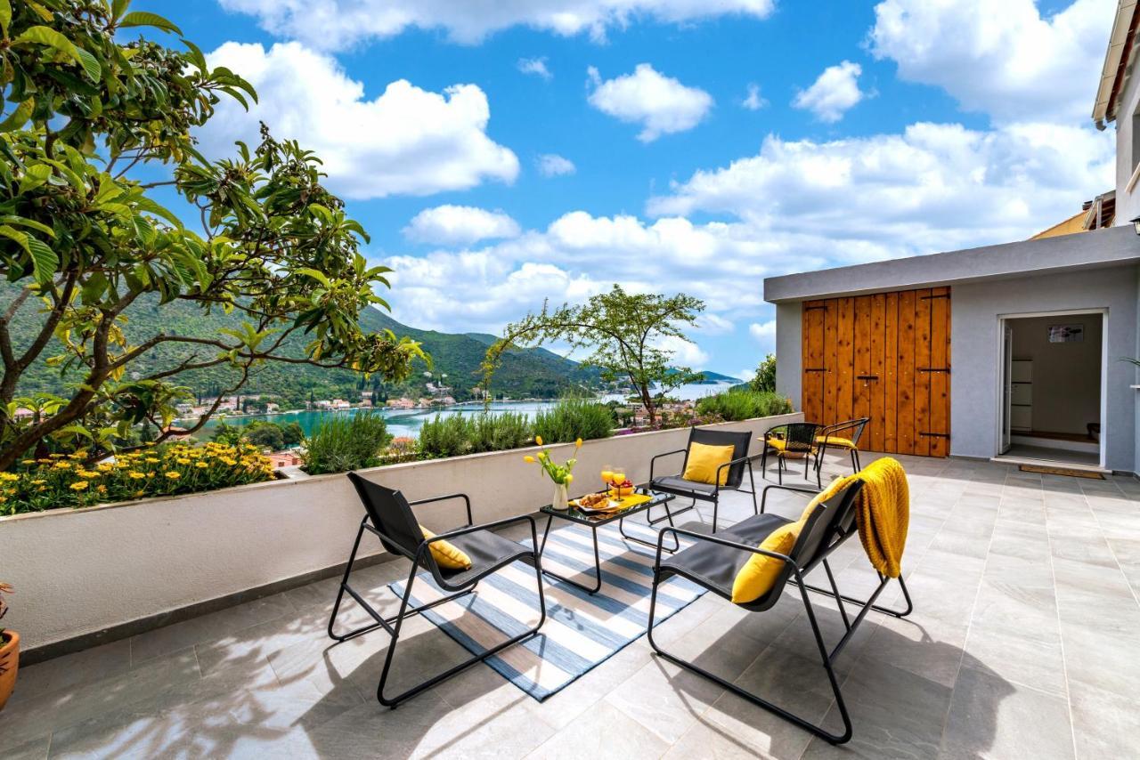 Villa Mardia- Sea View Infinity Pool Built 2023 Zaton  Exterior foto